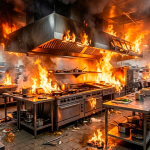 Incêndios em cozinhas profissionais: onde está o maior risco?